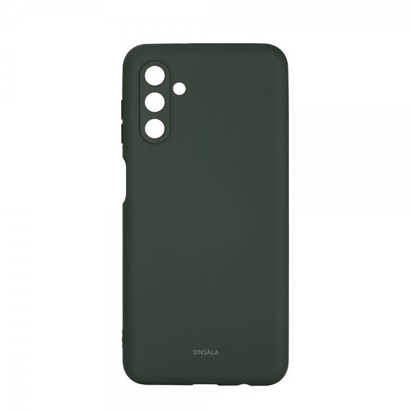 Onsala Samsung Galaxy A13 5G/Galaxy A04s Cover Silikone Olivengrøn