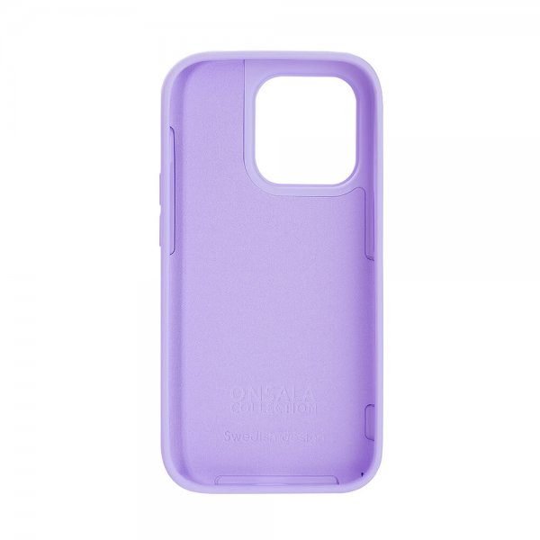 Onsala iPhone 13 Pro Silikone Cover Lilla