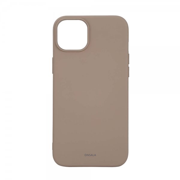 Onsala iPhone 15 Plus Cover Silikone Touch MagSeries Summer Sand