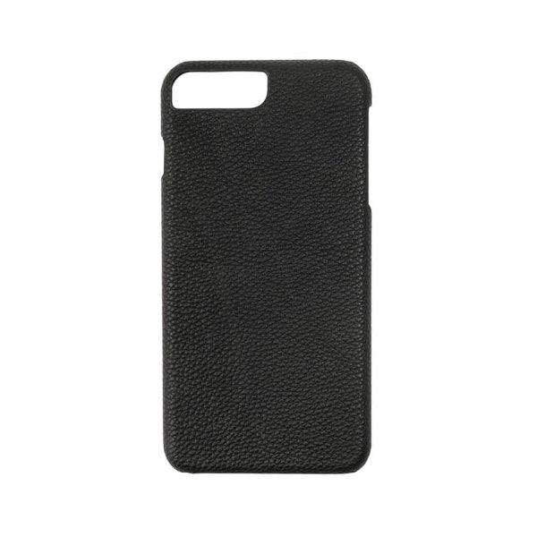 Onsala iPhone 6/6S Plus/iPhone 7 Plus/iPhone 8 Plus Cover Ægte Læder Sort