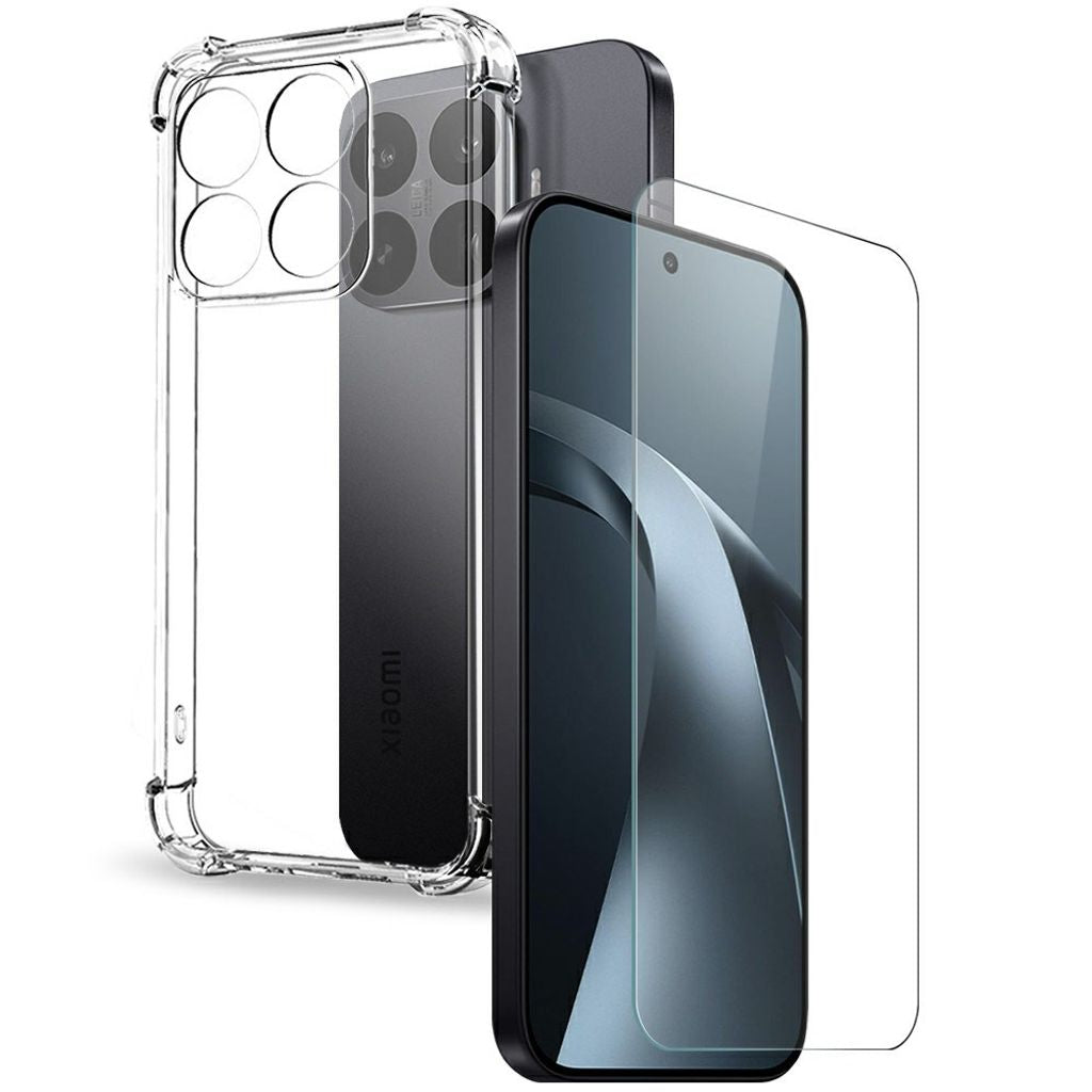 Northjo Xiaomi 17T Cover med Skærmbeskytter 2-i-1
