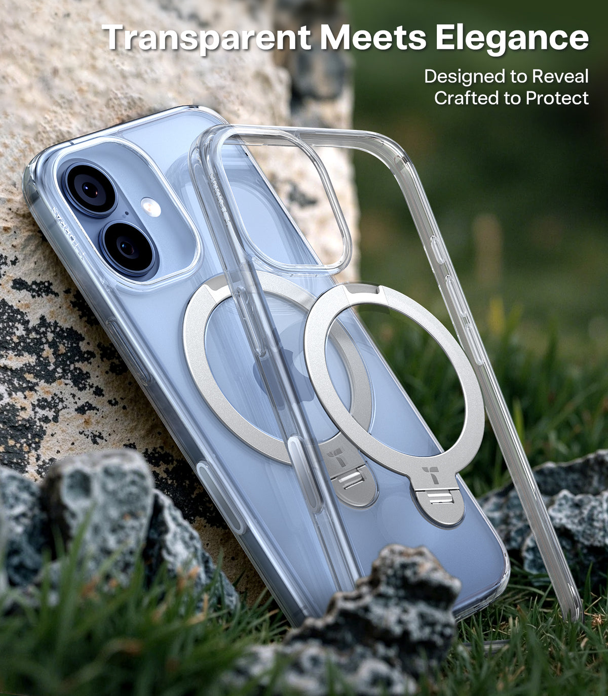 Torras iPhone 17 Cover Ostand Q3 Spin Klar