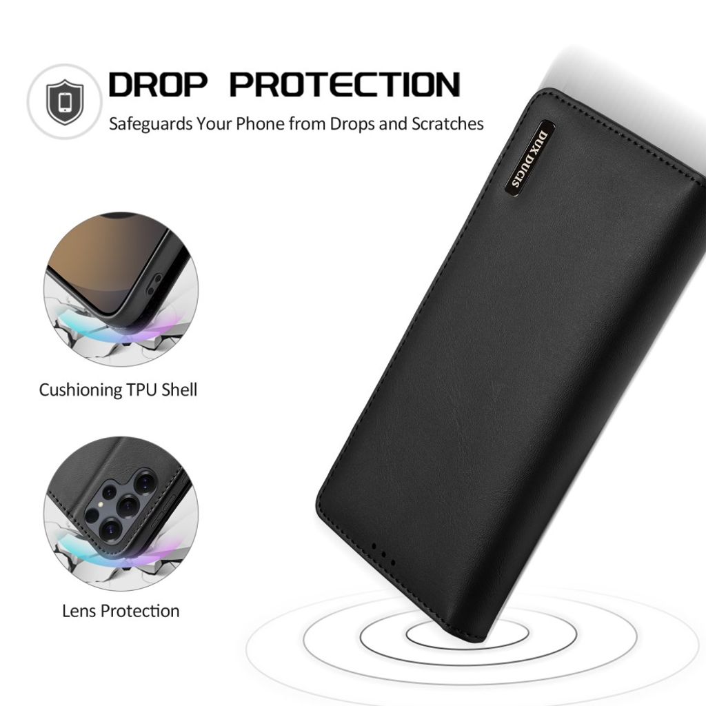 Dux Ducis Samsung Galaxy S26 Ultra Etui Hivo Series Sort