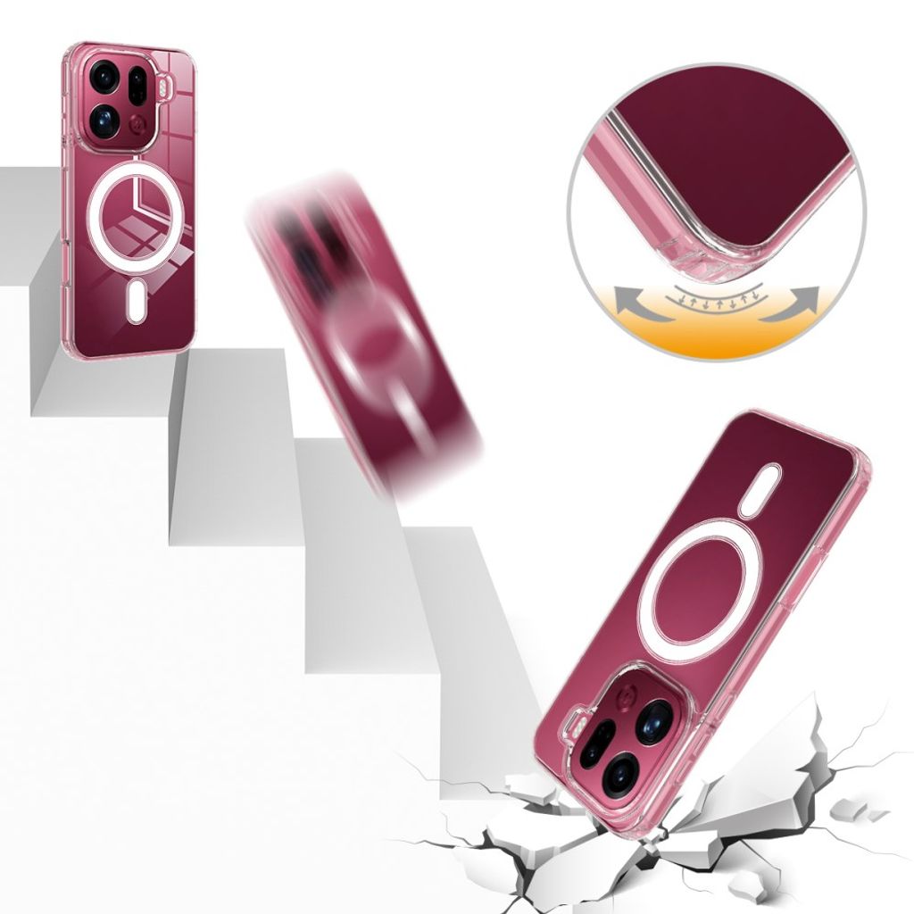 Oppo Find X9 Pro Cover MagSafe Klar