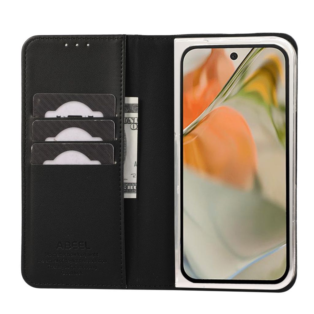 ABEEL Google Pixel 11 Pro Fold Etui RFID-beskyttelse Sort