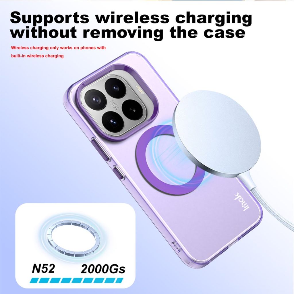 Imak Xiaomi 17T Pro Cover Candy Color MagSafe Lilla