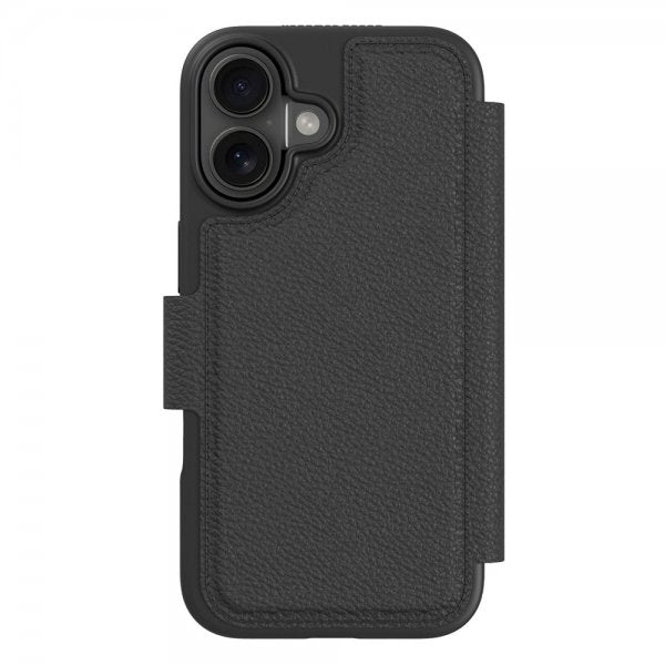 agood company iPhone 16 Etui Cirkulært Plånboksfodral Sort