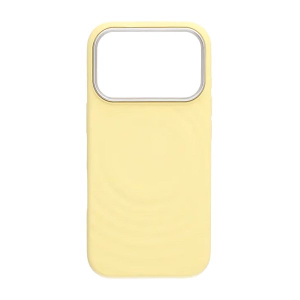 iPhone 17 Pro Max Cover Silikone MagSafe Gul