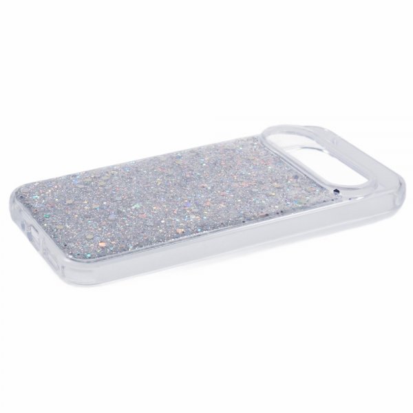 Nordic Covers Google Pixel 9/Pixel 9 Pro Cover Sparkle Series Stardust Silver