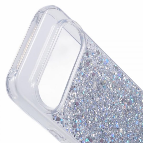 Nordic Covers Google Pixel 9/Pixel 9 Pro Cover Sparkle Series Stardust Silver