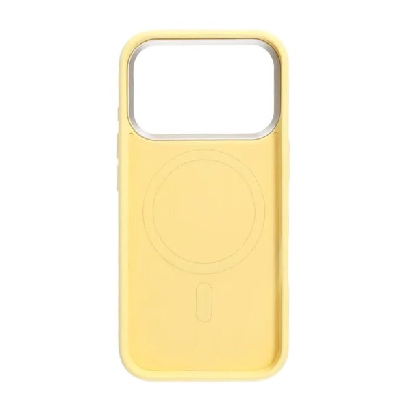 iPhone 17 Pro Cover Silikone MagSafe Gul
