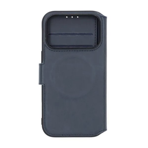 Rvelon iPhone 17 Pro Etui 4 Kortlommer MagSafe Blå