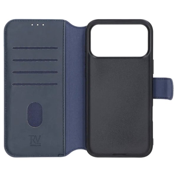 Rvelon iPhone 17 Pro Max Cover 4 Kortrum MagSafe Blå