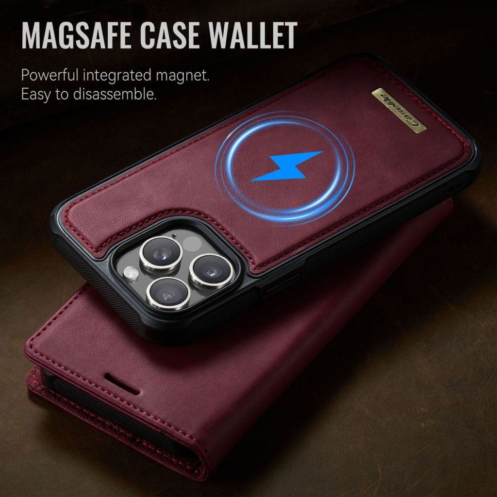 CaseMe iPhone 13 Pro Etui C49 Series Rød