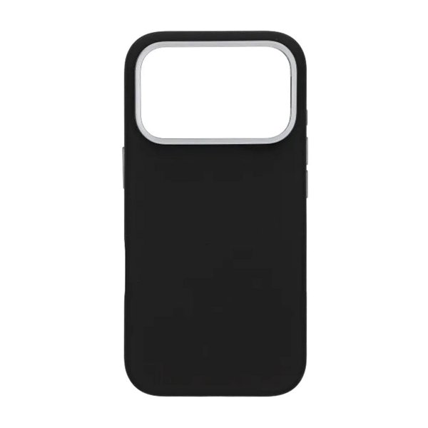 iPhone 17 Pro Max Cover Silikone MagSafe Stativ Sort