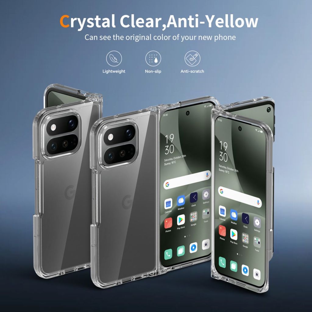 Google Pixel 11 Pro Fold Cover Frosted Klar