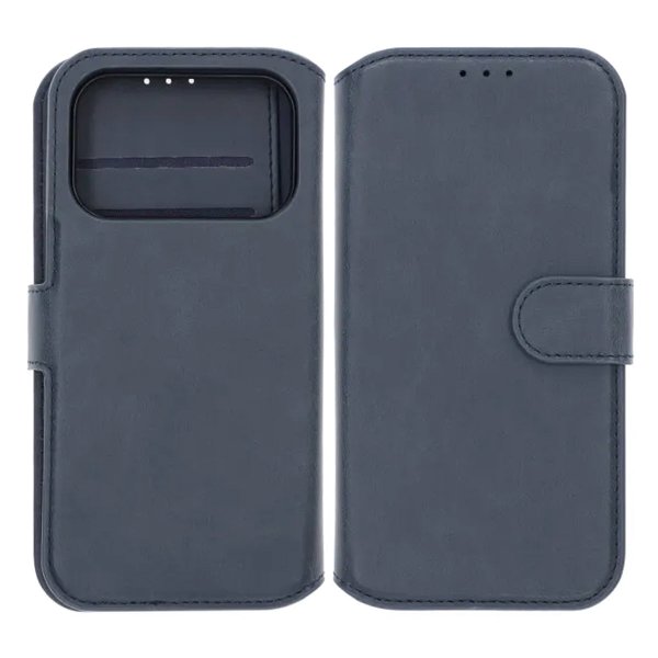 Rvelon iPhone 17 Pro Etui 4 Kortlommer Aftageligt Cover Blå