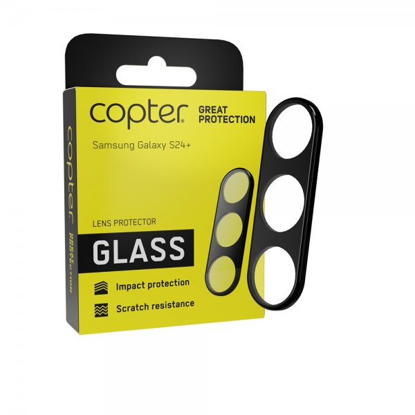 Copter Samsung Galaxy S24 Plus Kamerabeskyttelse Exoglass Lens Protector