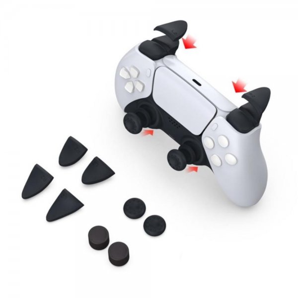 8-delt Grip-sæt til PlayStation 5 Controller