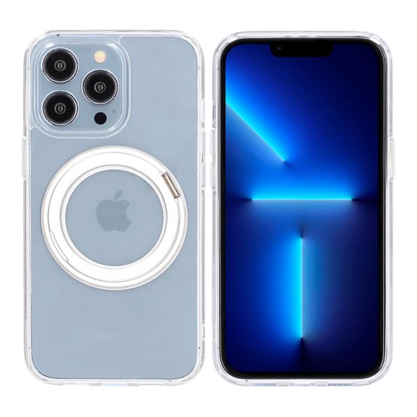 iPhone 13 Pro Cover Roterbart MagSafe Stativ Transparent