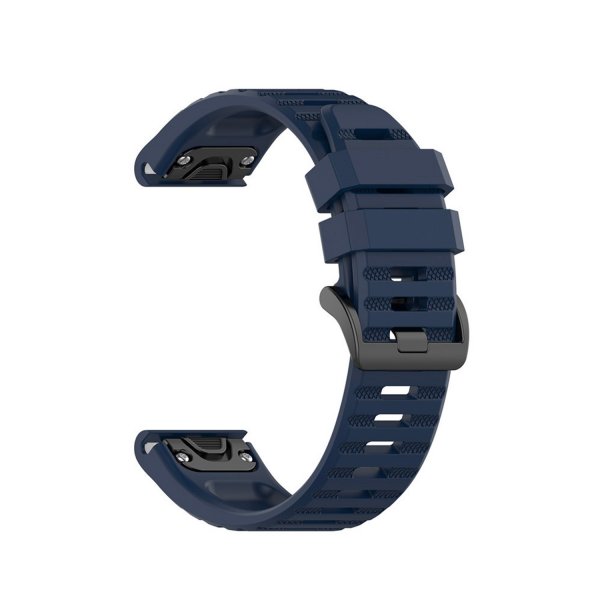 Fastmonteret Garmin QuickFit 22mm Silikonestrop Blå