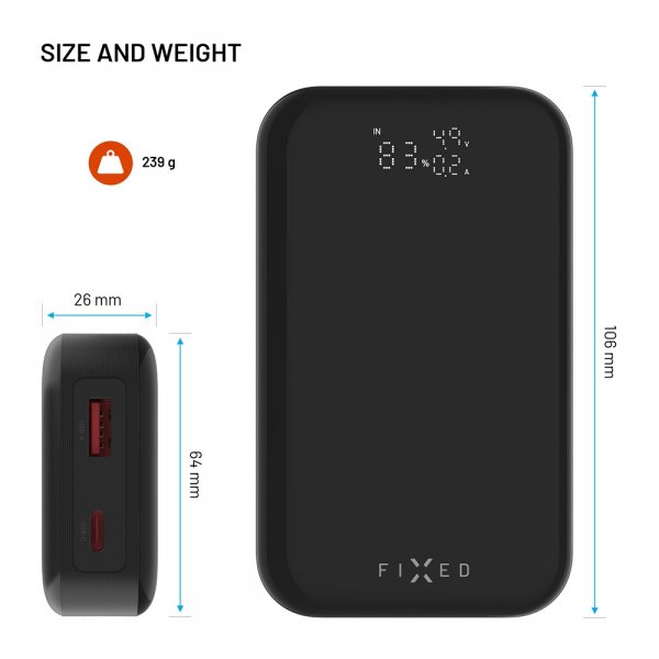 Fixed Powerbank Zen 10 Pro 30W USB-C PD 10.000 mAh