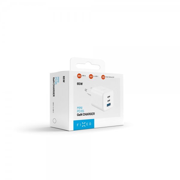 Fixed Oplader Mini PD 65W GaN USB-A & USB-C