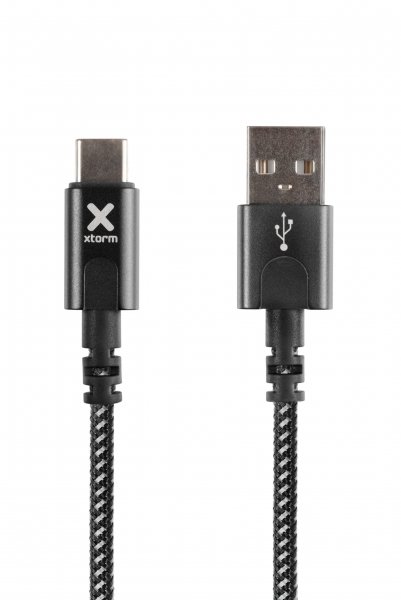 Xtorm Original USB-A til USB-C Kabel 1 m Sort