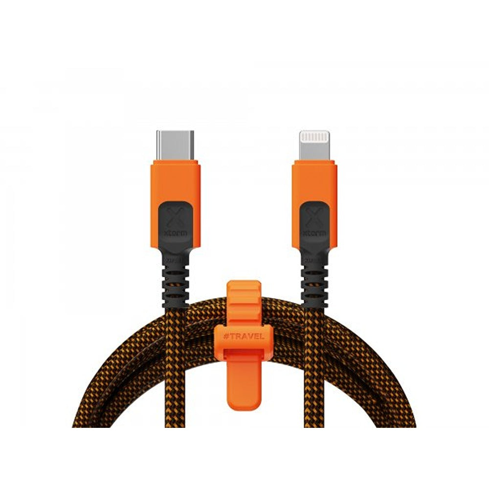 Xtorm Lightning til USB-C Kabel Xtreme 60W 1.5m Sort