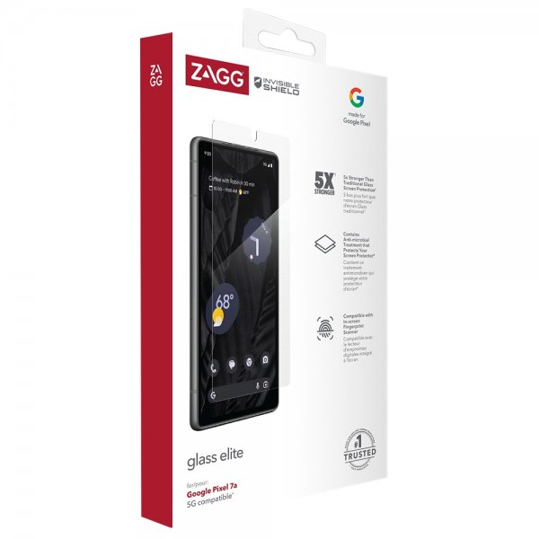 ZAGG InvisibleShield Google Pixel 7a Skærmbeskytter Glass Elite