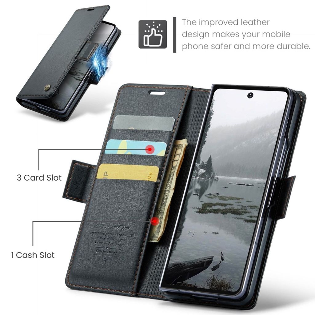 CaseMe Samsung Galaxy Z Fold 7 Etui 023 Series Sort