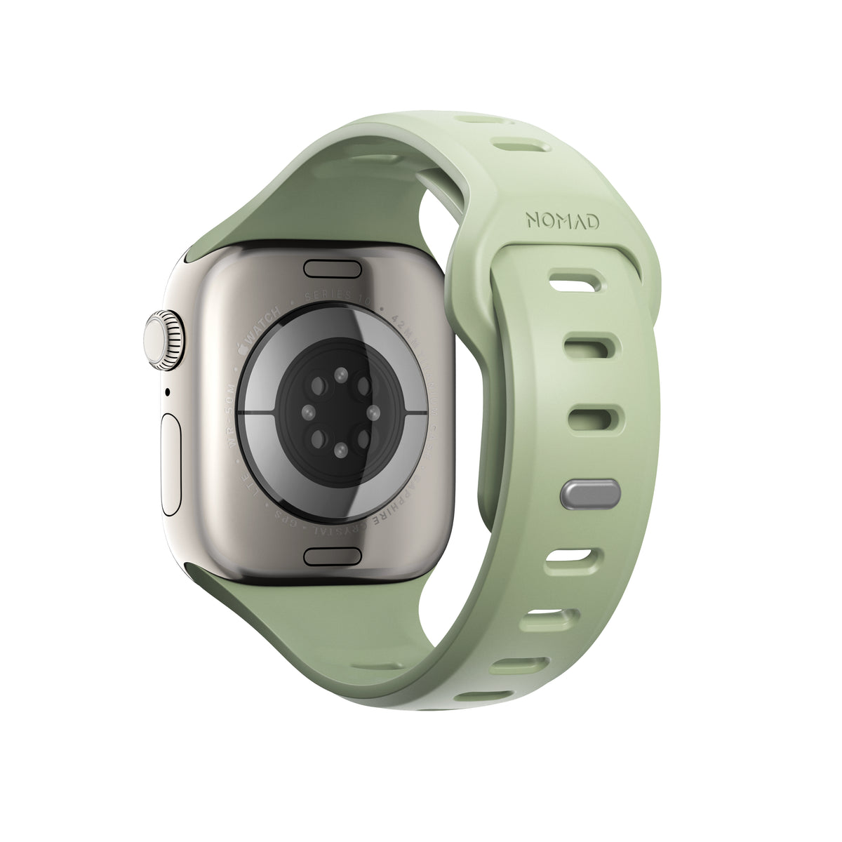 Nomad Apple Watch 38/40/41/42mm Armbånd Tempo Band Seagrass