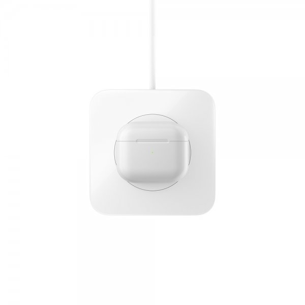 Nomad Trådløs Oplader Base Magnetic Charger Hvid