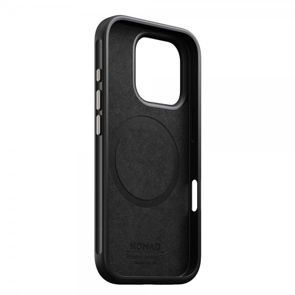 Nomad iPhone 16 Pro Cover Modern Læder Horween Green Chrome