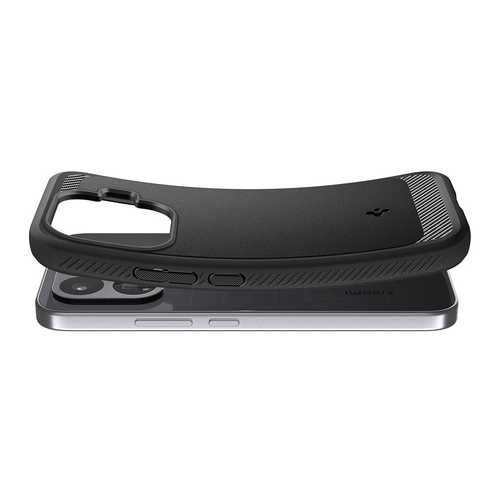 Spigen Xiaomi 17T Pro Cover Rugged Armor Matte Black