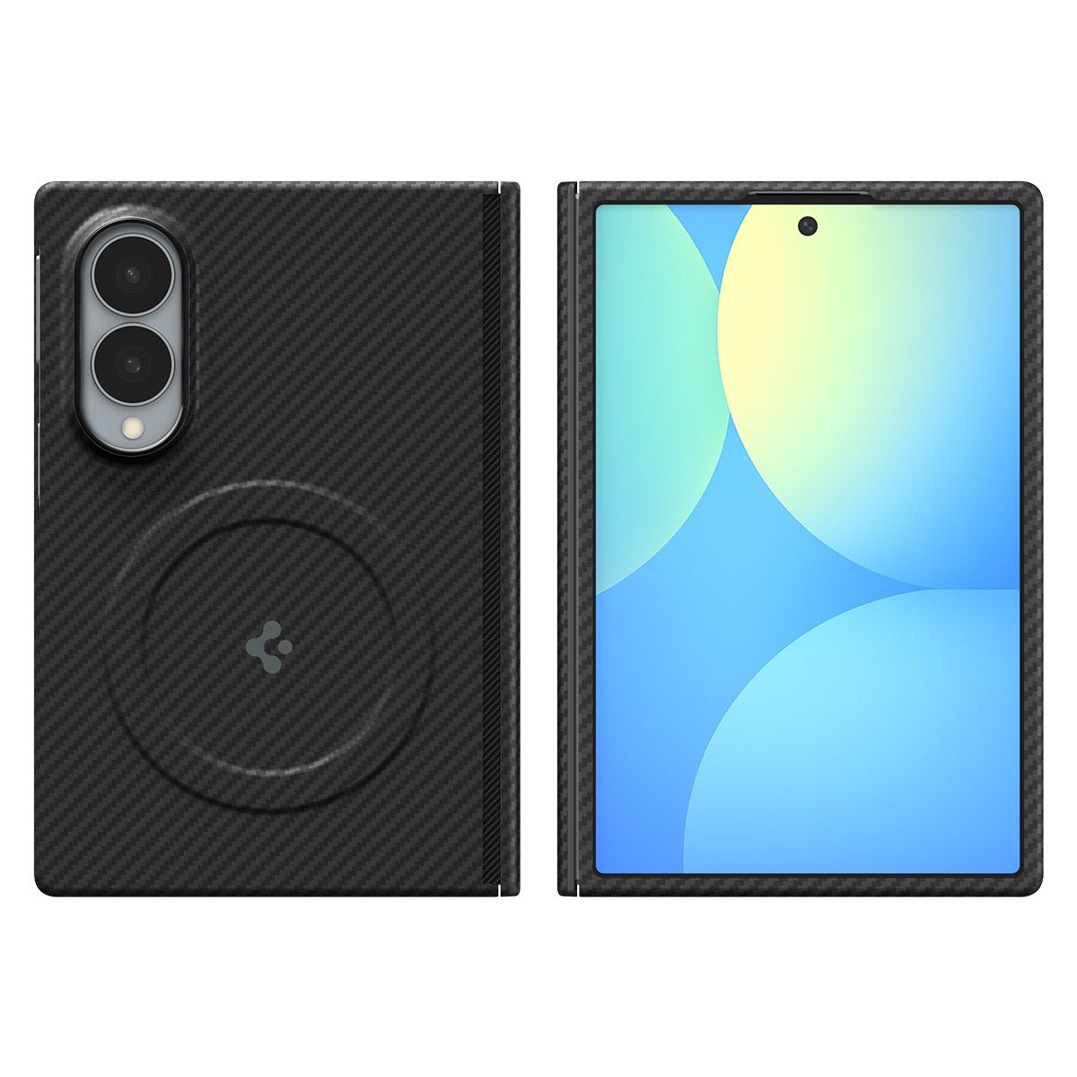 Spigen Samsung Galaxy Z Fold 8 Cover Air Skin Aramid MagFit Sort