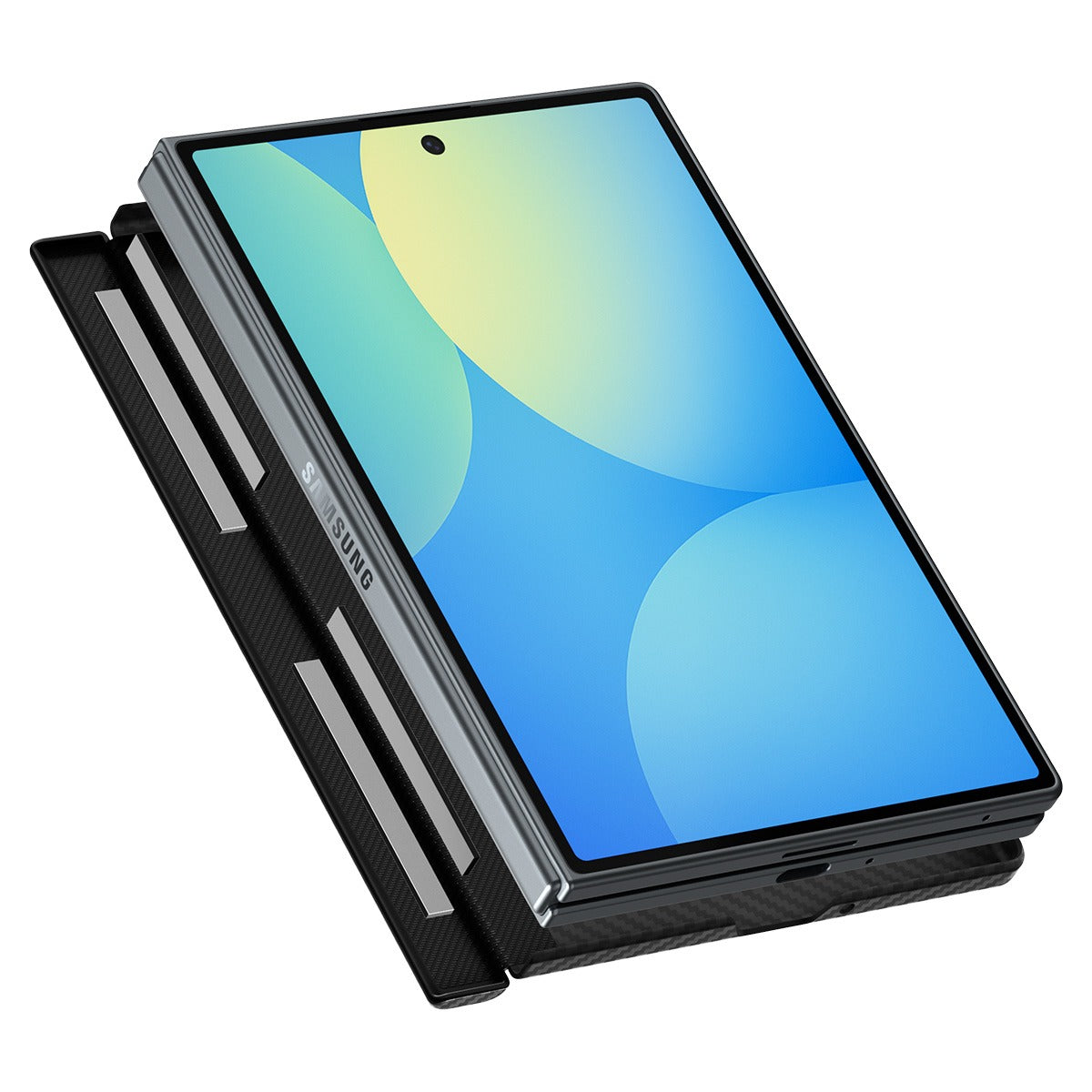 Spigen Samsung Galaxy Z Fold 8 Cover Air Skin Aramid MagFit Sort