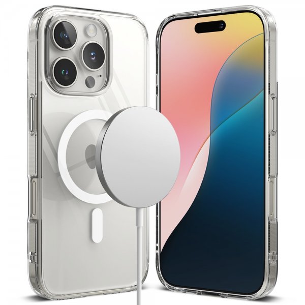 Ringke iPhone 16 Pro Max Cover Fusion Magnetic Transparent