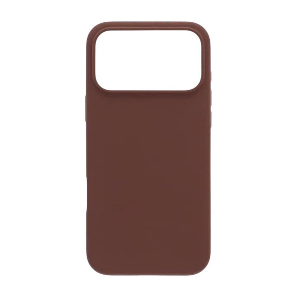 Rvelon iPhone 17 Pro Silikone MagSafe Cover Brun