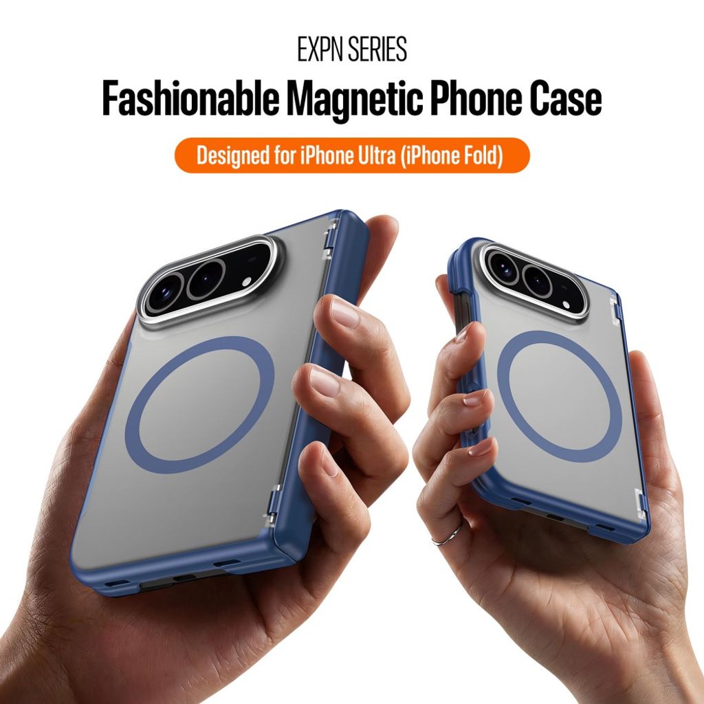 Dux Ducis iPhone Duo Cover EXPN Series MagSafe Blå