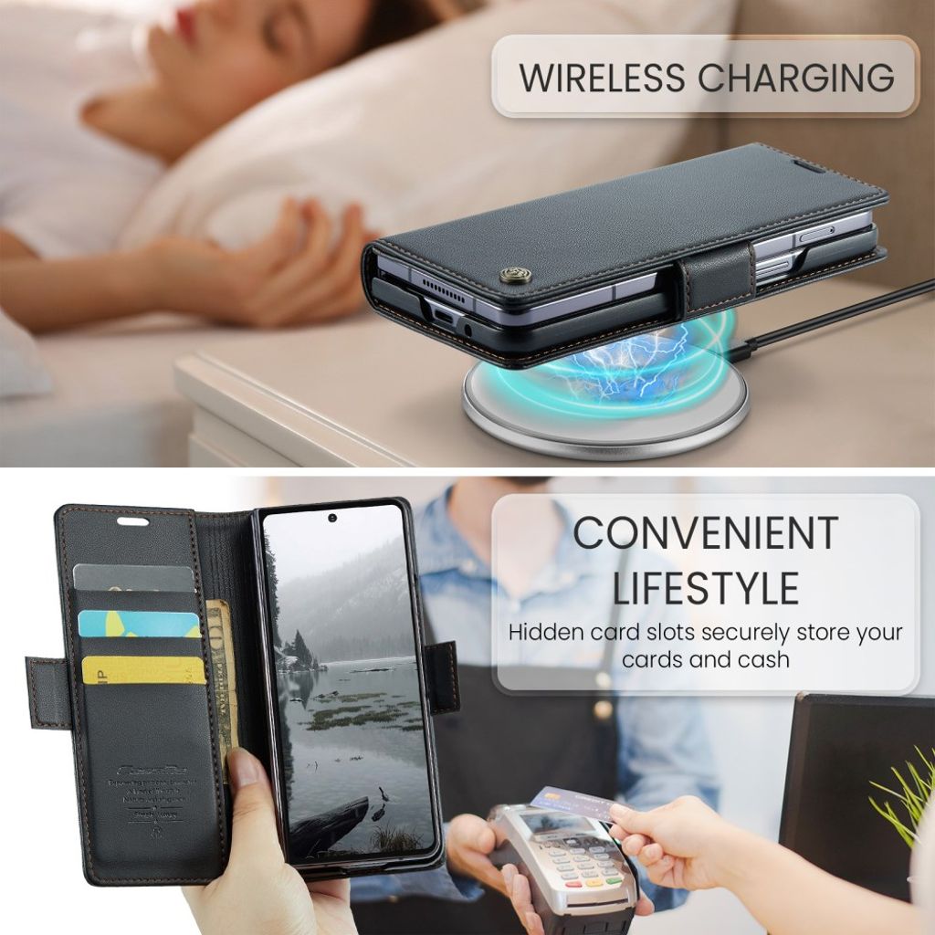 CaseMe Samsung Galaxy Z Fold 7 Etui 023 Series Sort