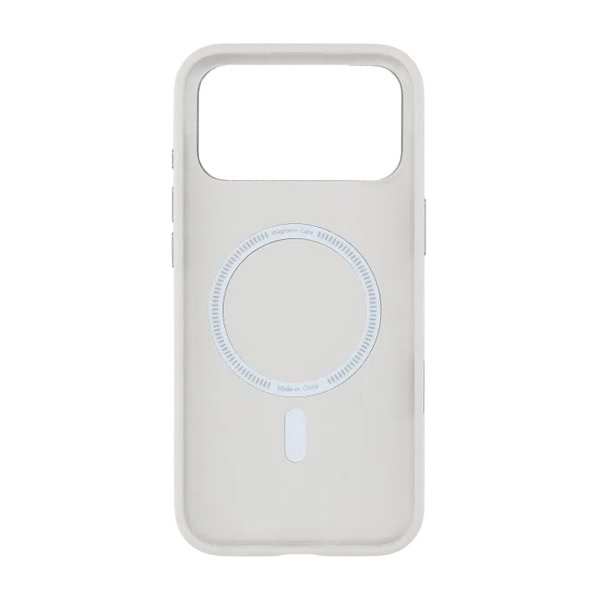 iPhone 17 Pro Max Cover Kameralinse MagSafe Hvid