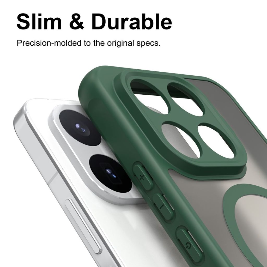Xiaomi 17T Pro Cover Frostet MagSafe Grøn