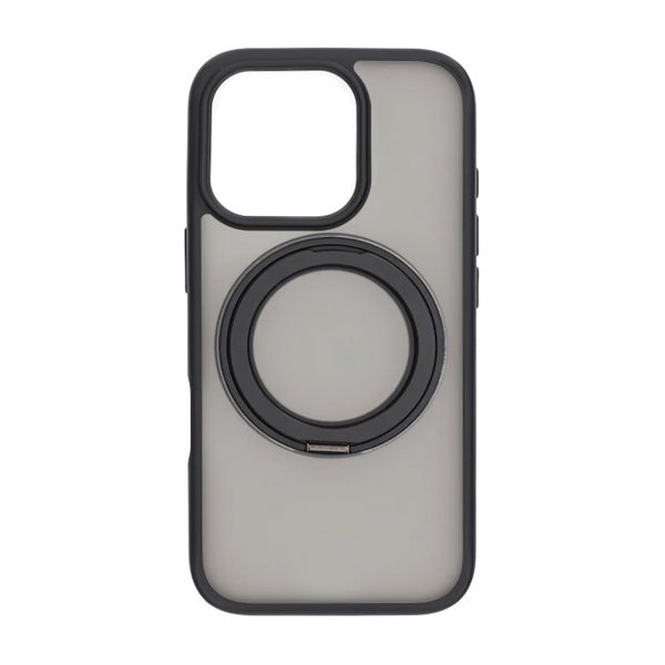 iPhone 16 Pro Cover Roterbart MagSafe Stativ Sort