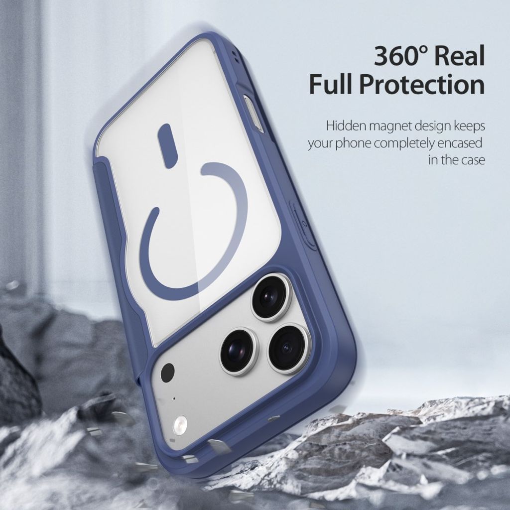 Dux Ducis iPhone 17 Pro Max/iPhone 18 Pro Max Cover Skin X Pro Series MagSafe Blå
