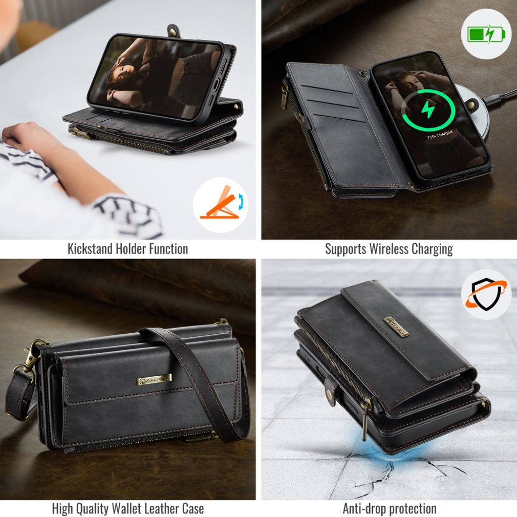 CaseMe iPhone 17 Pro Max/iPhone 18 Pro Max Etui C39 Series Sort