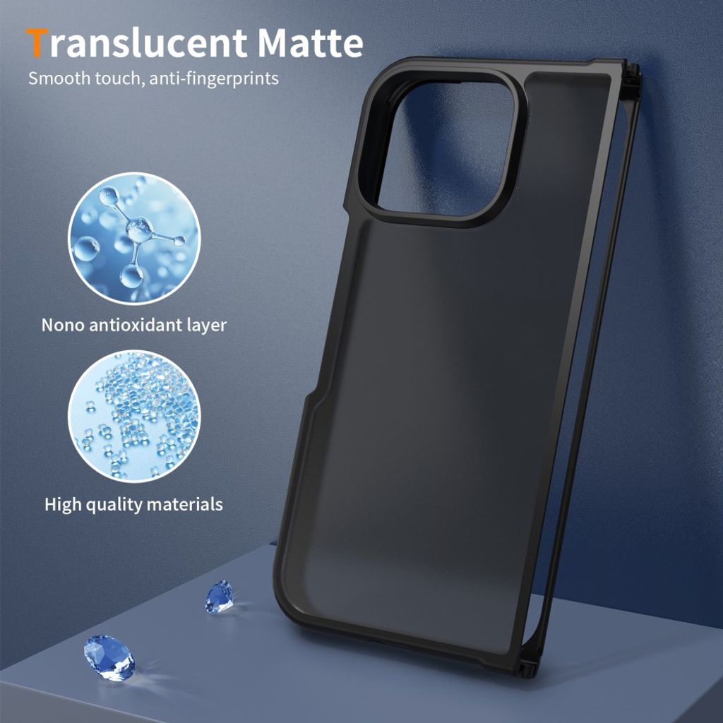 Google Pixel 11 Pro Fold Cover Frosted Sort