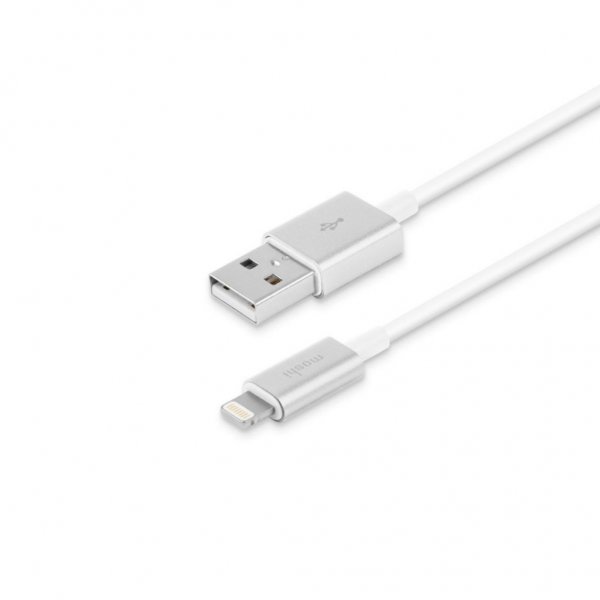 Moshi Ladekabel USB-A til Lightning 3m Hvid