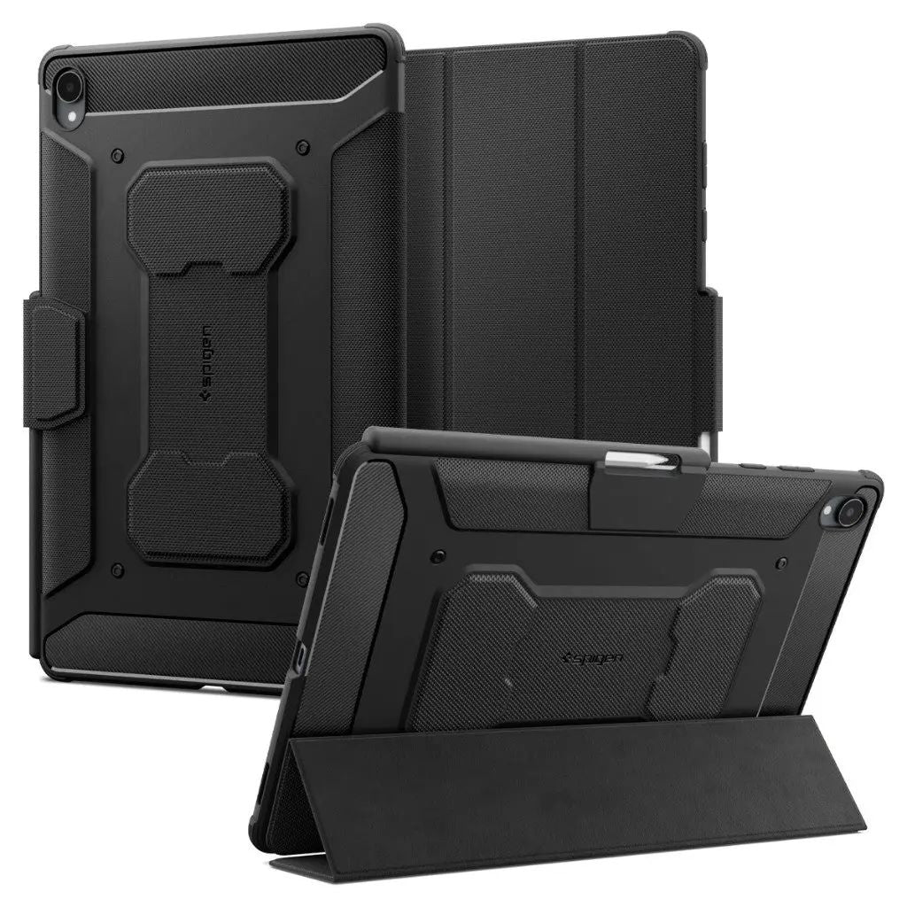 Spigen Samsung Galaxy Tab S12 Plus Etui Rugged Armor Pro Sort