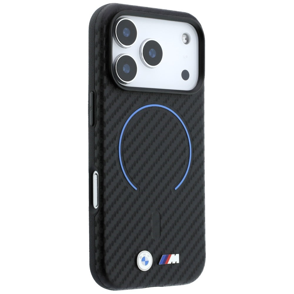 BMW iPhone 17 Pro Max/iPhone 18 Pro Max Cover M Carbon Printed Ring Sort